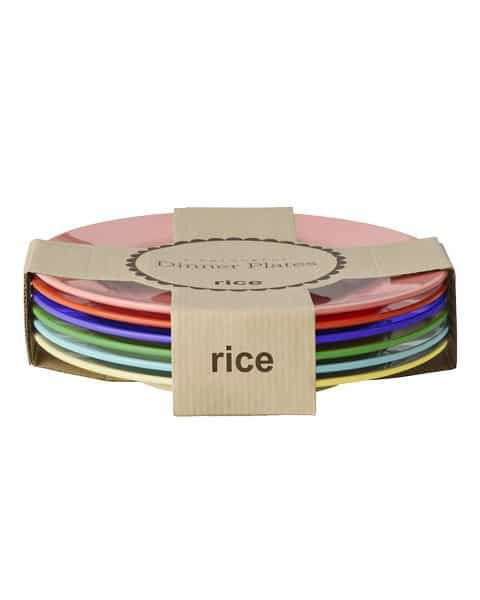 Melamine Dinerborden set/6 - HS26