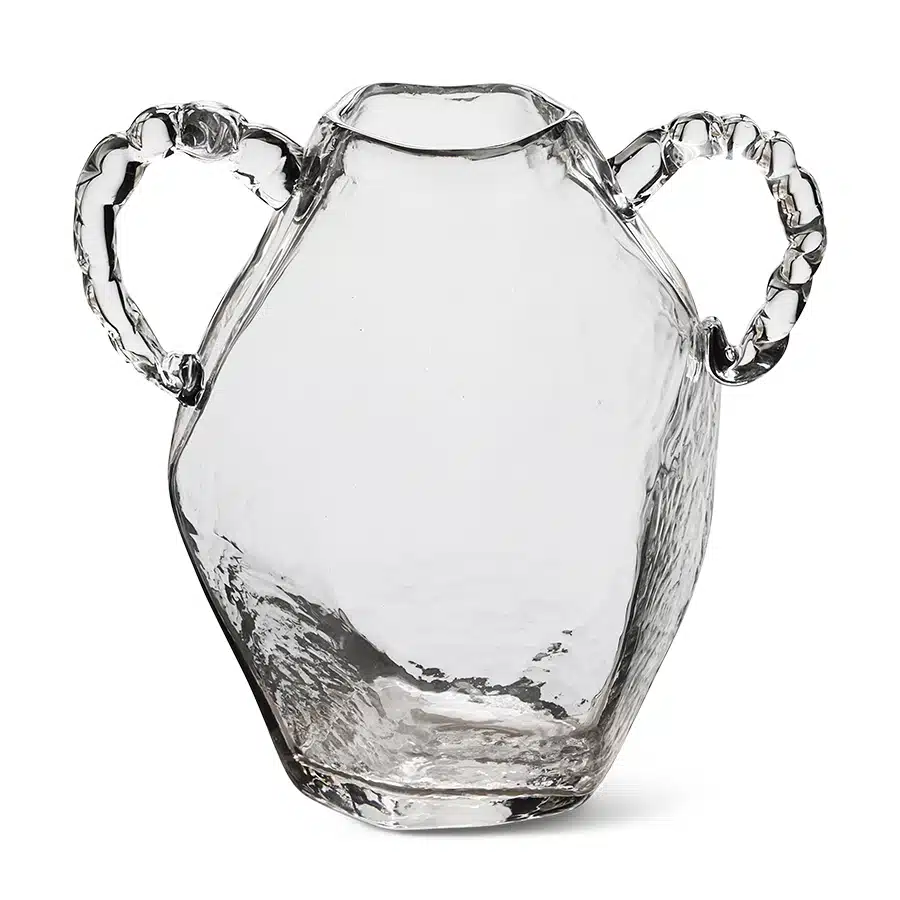 Nienke Sikkema for HKLIVING Amfora Vase - Clear