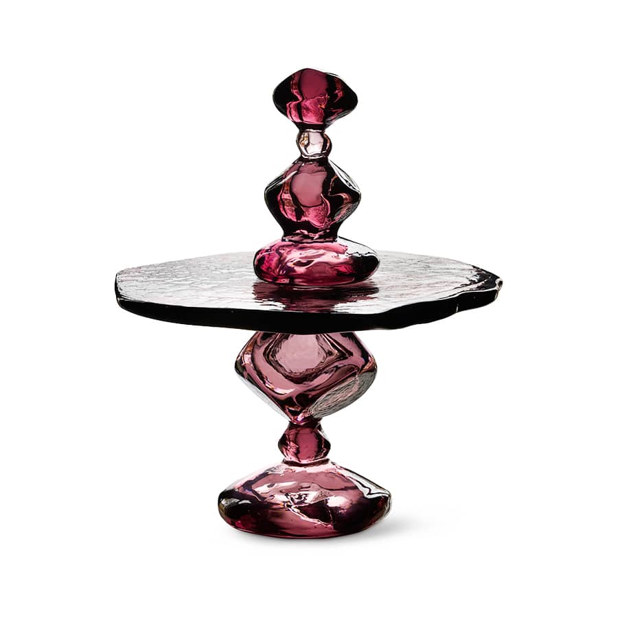Nienke Sikkema for HKLIVING Jewel Cake Stand - Amethyst