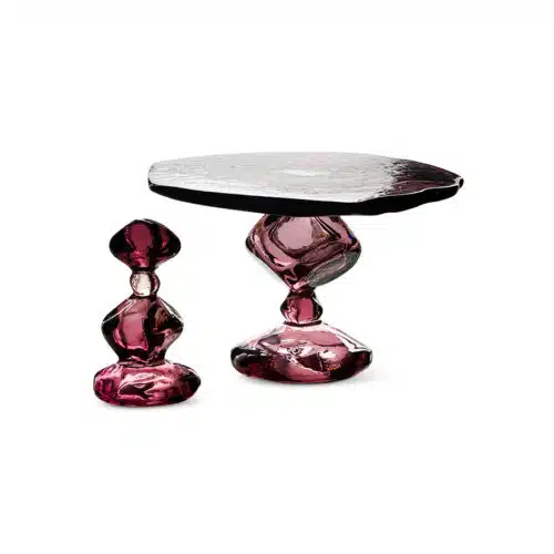 Nienke Sikkema for HKLIVING Jewel Cake Stand - Amethyst