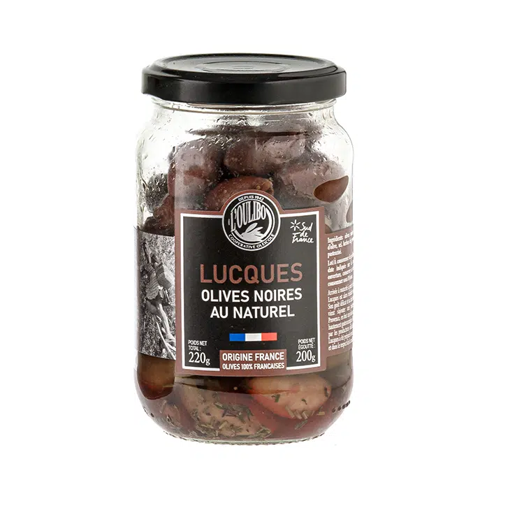 Olijven Lucques Noires au Naturel