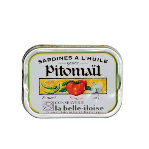Sardines met Pitomail saus