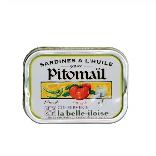 Sardines met Pitomail saus
