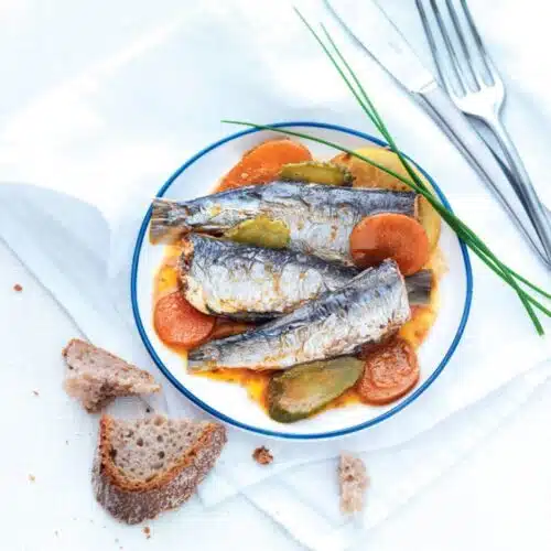 Sardines Royans met Ravigotesaus