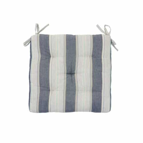 Stoelkussen Stripe Blue