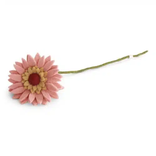 Vilt Gerbera - Light Peach