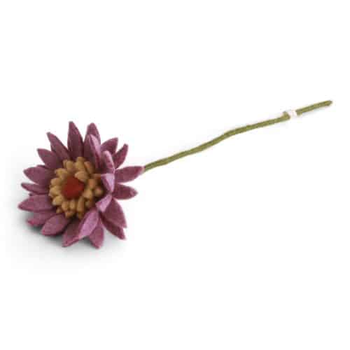Vilt Gerbera - Light Purple