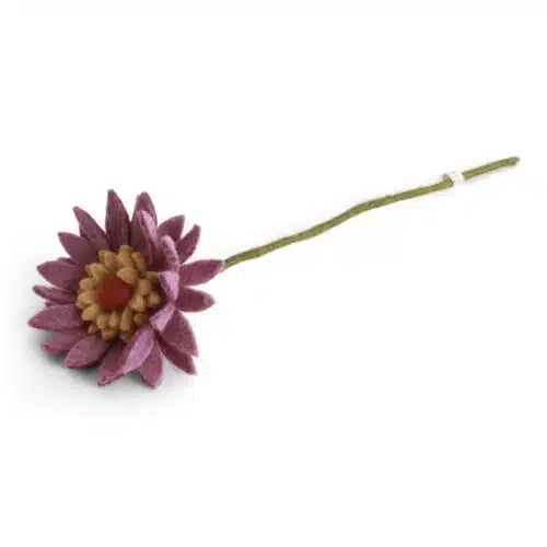 Vilt Gerbera - Light Purple