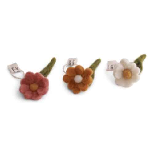 Vilt Mini Anemoon Set/3