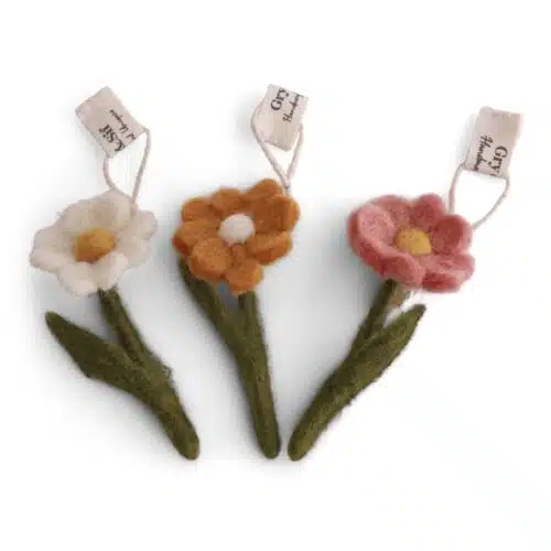 Vilt Mini Anemoon Set/3