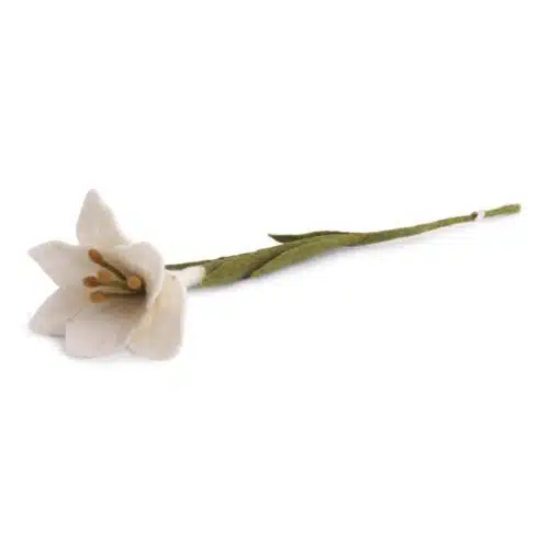 Vilt Trompetlelie - White