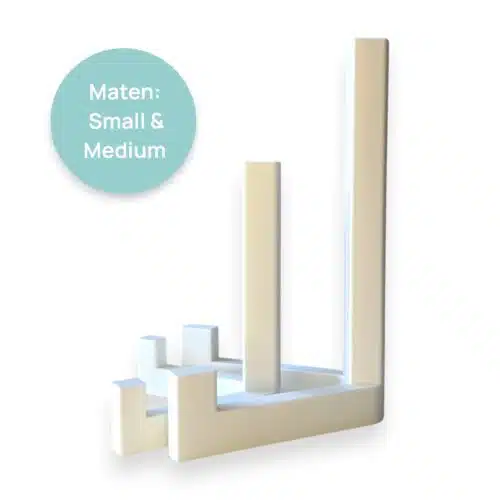 Bordenstandaard Medium h:14,5cm - Wit