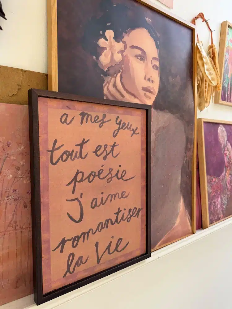 Poster Tout Est Poesie A4