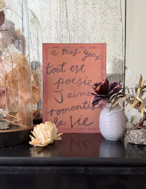 Poster Tout Est Poesie A5