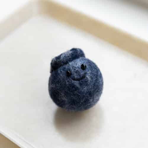 Sleutelhanger Vilt Blauwe bes
